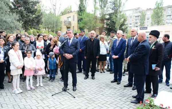 Şəhid Sənan Kərimov və Rövşən Əliyev yad edildi - FOTO