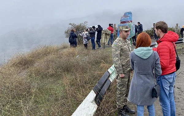 Füzuli və Xocavəndə media-tur təşkil edilib - FOTO