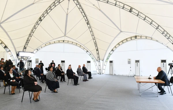 Prezident Hadrut və Tuğa səfər edib - FOTO