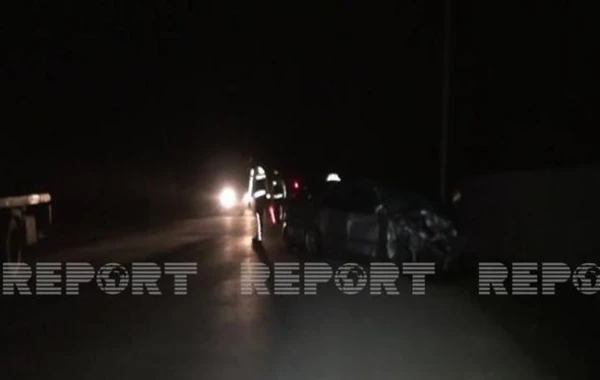 Goranboyda yol qəzasında ata ölüb, üç övladı və həyat yoldaşı xəsarət alıb - FOTO