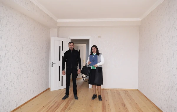 Şəhid ailələri və müharibə əlilləri üçün yeni yaşayış kompleksinin açılışı oldu - FOTO