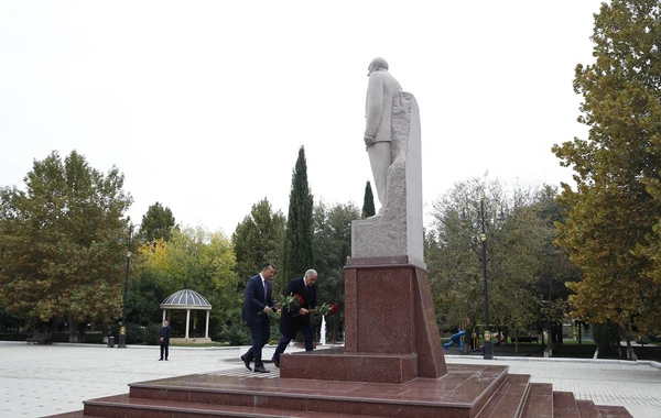 Şəhid ailələri və müharibə əlilləri üçün yeni yaşayış kompleksinin açılışı oldu - FOTO