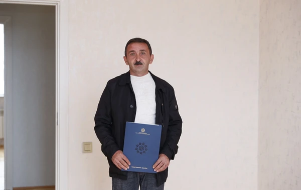 Şəhid ailələri və müharibə əlilləri üçün yeni yaşayış kompleksinin açılışı oldu - FOTO