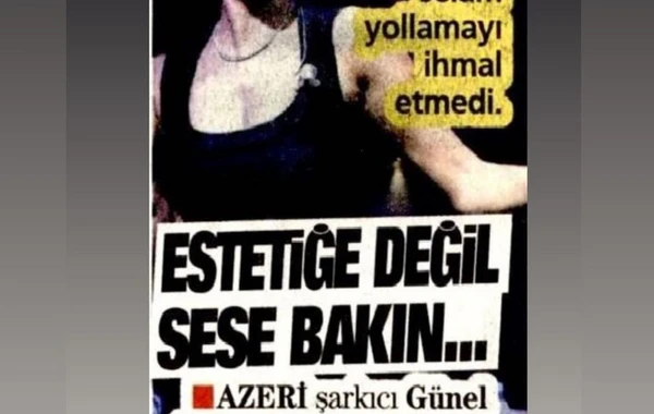 Günel Zeynalovanın bu sözləri Türkiyə mətbuatında gündəm oldu - FOTO