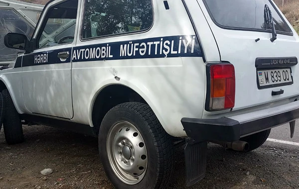 МО: Армяне открыли огонь по гражданской автоколонне, движущейся из Суговушана в Кяльбаджар - ФОТО