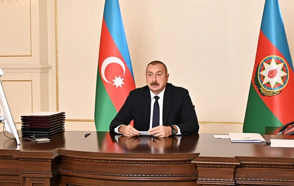 Prezident İlham Əliyev MDB Dövlət Başçıları Şurasının iclasında çıxış edib - TAM MƏTN - FOTO