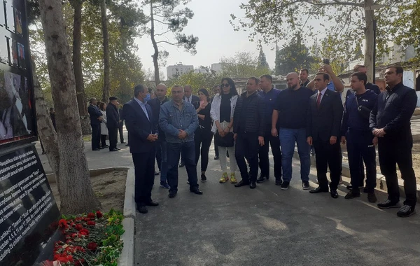 Ukrayna Ali Radasının üzvləri Gəncə şəhərində səfərdədirlər - FOTO
