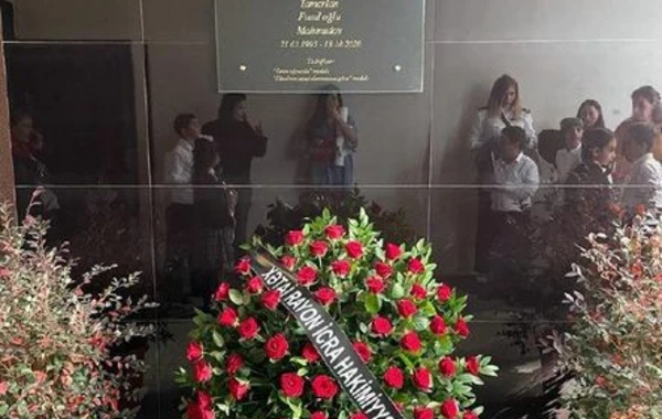 Vətən Müharibəsi şəhidi Mahmudov Tamerlan Fuad oğlunun anım günü qeyd olunub - FOTO
