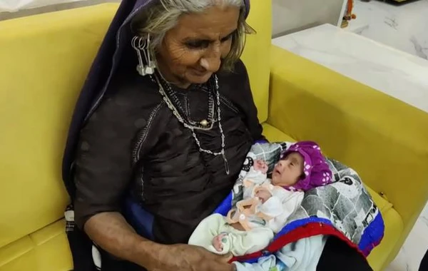 Möcüzə kimi hadisə: 70 yaşlı nənə uşaq dünyaya gətirdi - VİDEO