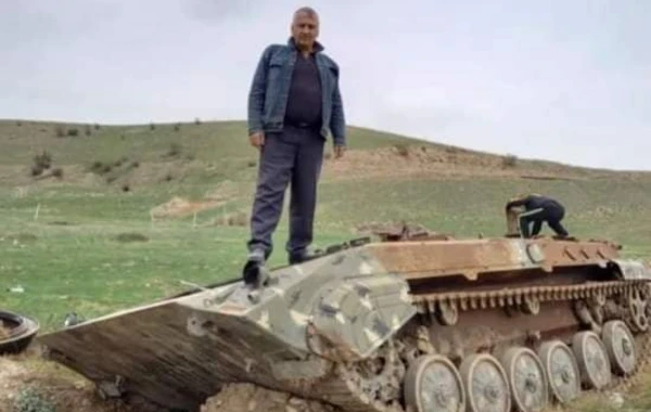 Dilqəm Əsgərov Şuşada yatdığı həbsxanaya getdi - FOTO