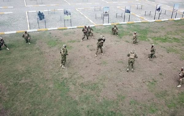 Azərbaycanda komando hərbi hissəsi yaradıldı - FOTO/VİDEO