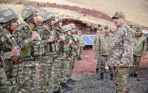 Zakir Həsənov Kəlbəcər və Laçında döyüş mövqelərinə baxış keçirib - FOTO