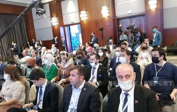 Türk Şurasının mediaforumunda "Birlikdən doğan Zəfər: Qarabağ" mövzusunda panel keçirilib - FOTO