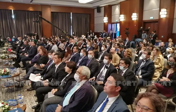 Türk Şurasının mediaforumunda "Birlikdən doğan Zəfər: Qarabağ" mövzusunda panel keçirilib - FOTO