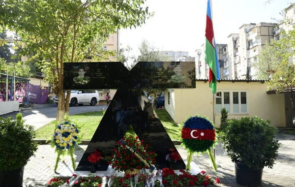Şəhid Ülvi Rəfiyevin anım günü qeyd olundu - FOTO