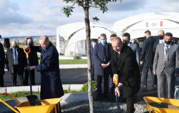 В Зангиланском районе заложен фундамент Агропарка Dost - ФОТО