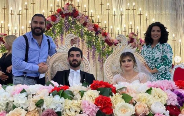 Azərbaycanlı aktyor evləndi - FOTO