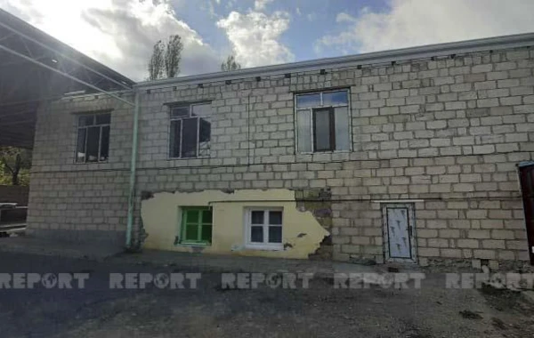 Goranboyda Vətən müharibəsi zamanı dağılan ev təmir olundu - FOTO