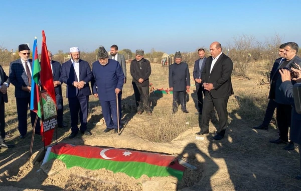 Türkiyə Diyanət İşləri İdarəsinin sədri Ağdam Cümə məscidində - FOTO