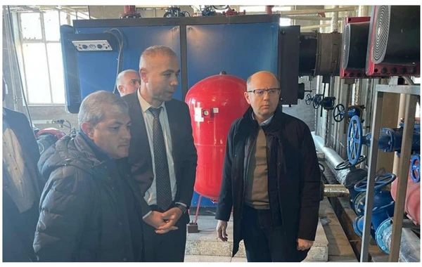 Şuşada istilik qazanxanalarına baxış keçirilib - FOTO
