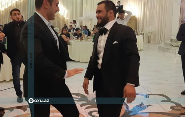 Həbibin yeznəsini məğlub edən UFC idmançımızın toyundan özəl görüntülər - FOTO/ VİDEO