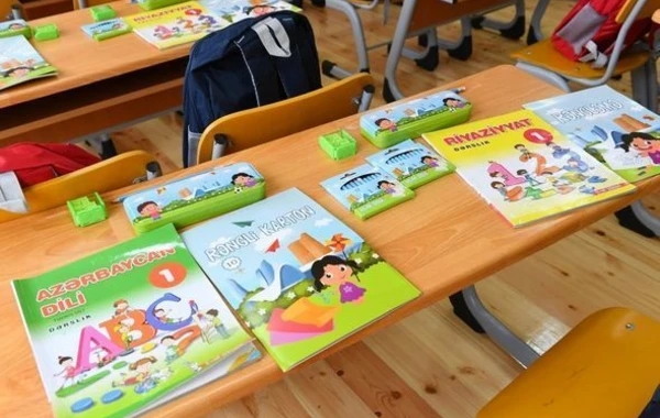 Ильхам Алиев и Мехрибан Алиева приняли участие в открытии школы в селе Чархан - ФОТО