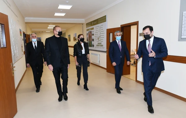 İsmayıllıda 6 saylı tam orta məktəbin yeni binası istifadəyə verilib - FOTO