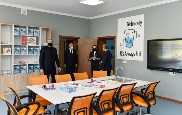İsmayıllıda 6 saylı tam orta məktəbin yeni binası istifadəyə verilib - FOTO