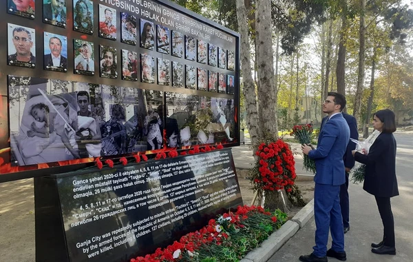 İsrail səfiri Gəncədə səfərdədir - FOTO