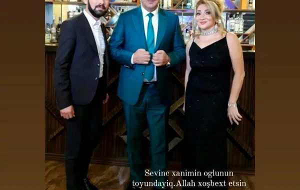 Əməkdar artistin oğlunun toyu oldu - FOTO/VİDEO