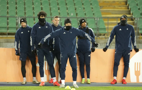 "Qarabağ"ın "Kayrat"la oyunöncəsi açıq məşqindən FOTOLAR
