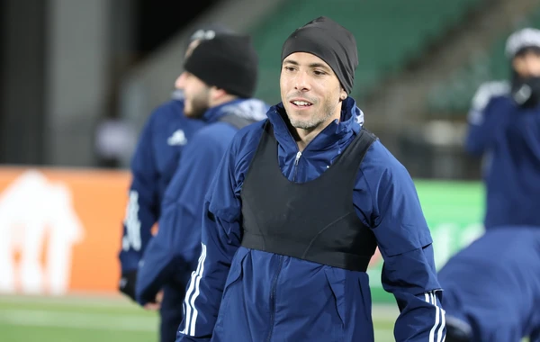 "Qarabağ"ın "Kayrat"la oyunöncəsi açıq məşqindən FOTOLAR