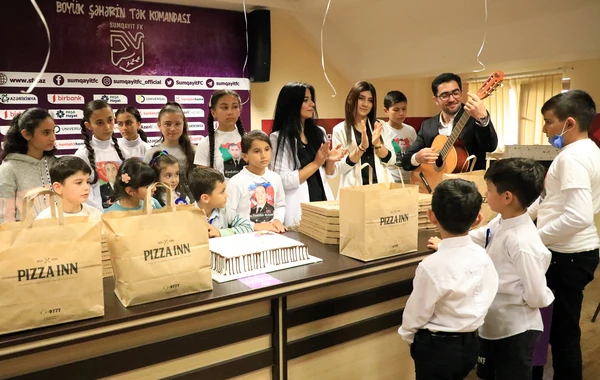“Sumqayıt” FK-nın təşkilatçılığı ilə şəhid övladları ilə görüş keçirilib - FOTO