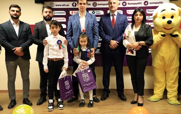 “Sumqayıt” FK-nın təşkilatçılığı ilə şəhid övladları ilə görüş keçirilib - FOTO