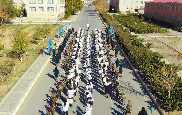 Naxçıvan Qarnizonu Qoşunlarında “Zəfər yolumuz” silsilə tədbirləri davam edir - VİDEO