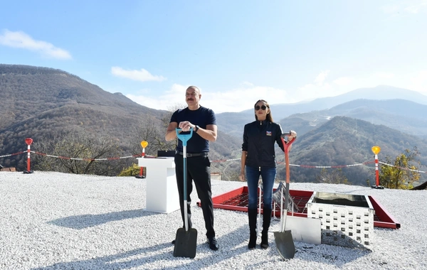 Şuşada Daşaltı məscidinin təməli qoyulub - FOTO