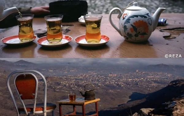 Reza Deqati Şuşadakı ilk çayından yazdı - FOTO