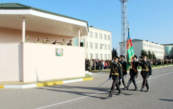 Azərbaycan ordusunda andiçmə mərasimləri keçirilib - FOTO