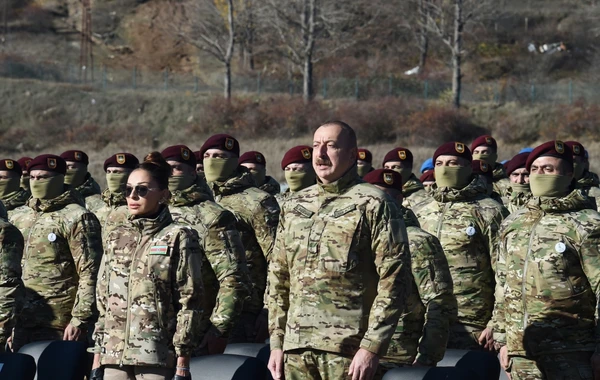 Президент Ильхам Алиев выступил перед военнослужащими в Шуше - ОБНОВЛЕНО - ФОТО