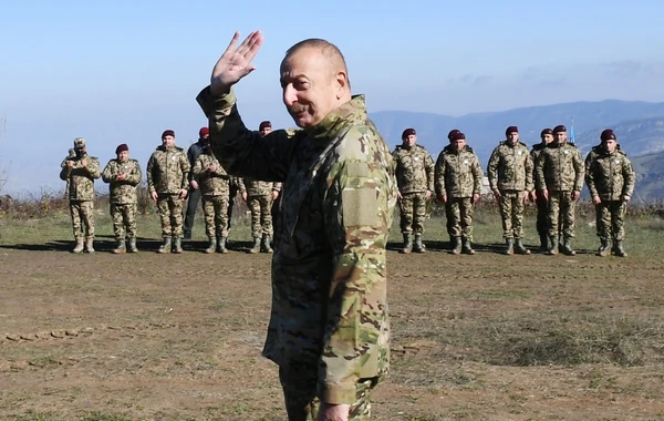 Президент Ильхам Алиев выступил перед военнослужащими в Шуше - ОБНОВЛЕНО - ФОТО