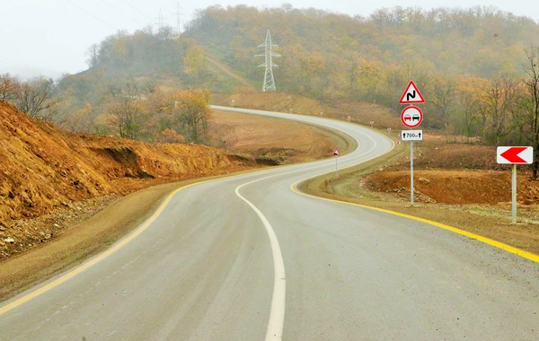 Açılışı olan Zəfər yolunun yeni görüntüləri - FOTO