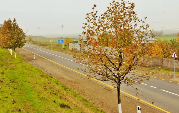 Açılışı olan Zəfər yolunun yeni görüntüləri - FOTO