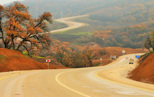 Açılışı olan Zəfər yolunun yeni görüntüləri - FOTO