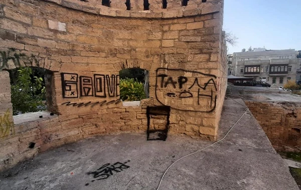 Bakının Qala divarlarına zərər vurulub, saxlanılanlar var - FOTO