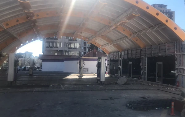 Bakıda YDM-nin təmiri dayandırıldı - VİDEO