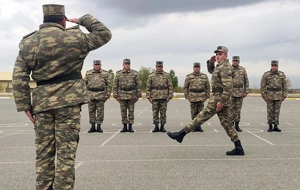 Azərbaycan Ordusunun tabor komandirləri arasında yarış keçirilib - FOTO