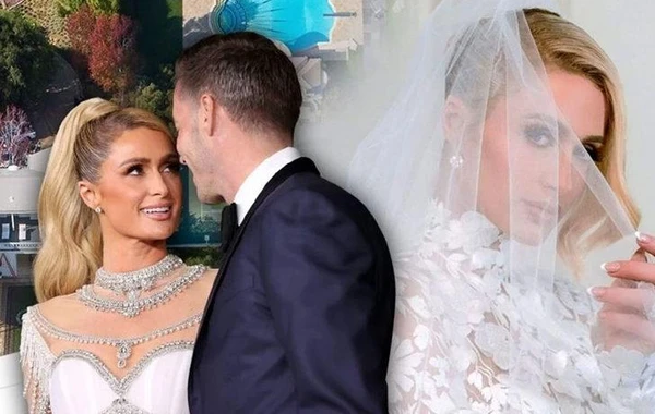 Peris Hiltonun təmtəraqlı toyundan görüntülər - FOTO