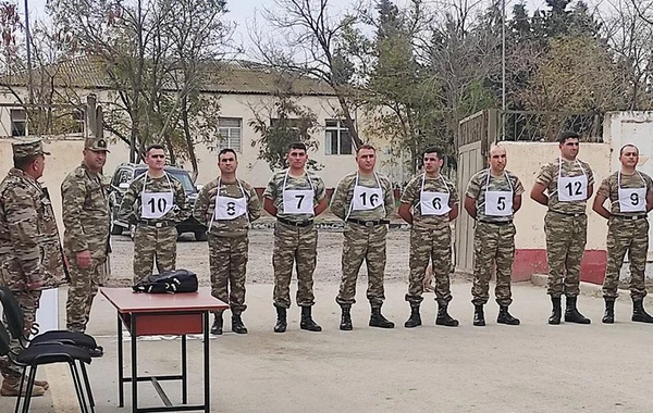 В азербайджанской армии прошли состязания среди командиров батальонов - ФОТО