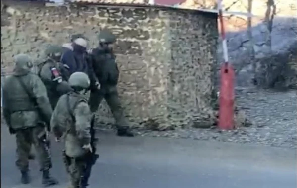 Армянский террорист бросил гранату в азербайджанских и российских военных в Карабахе - ФОТО/ВИДЕО