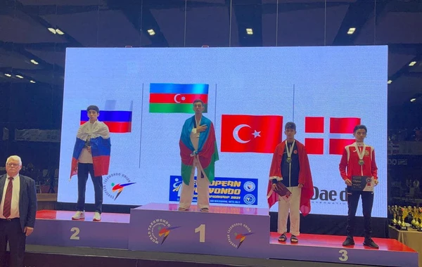 Azərbaycanın iki taekvondoçusu Avropa çempionu olub - FOTO